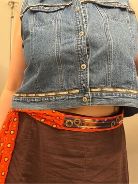 Mudd Bohemian Chic Wrap Belt Eclectic Festival